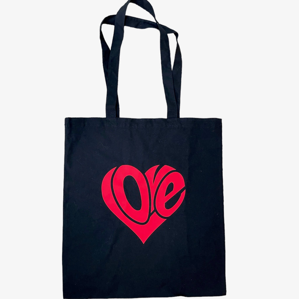 Love Canvas Tote Bag