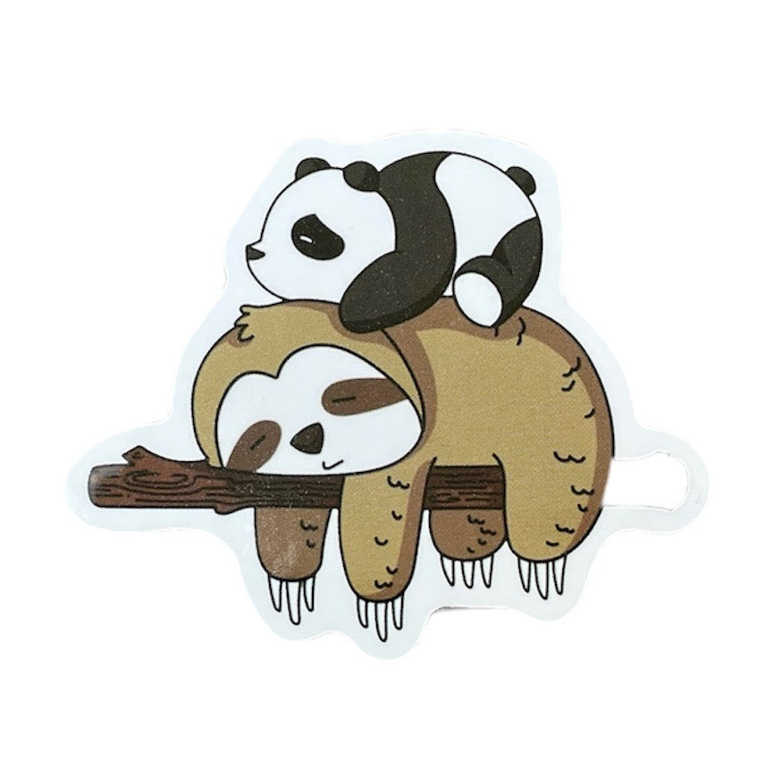 Sloth and Panda