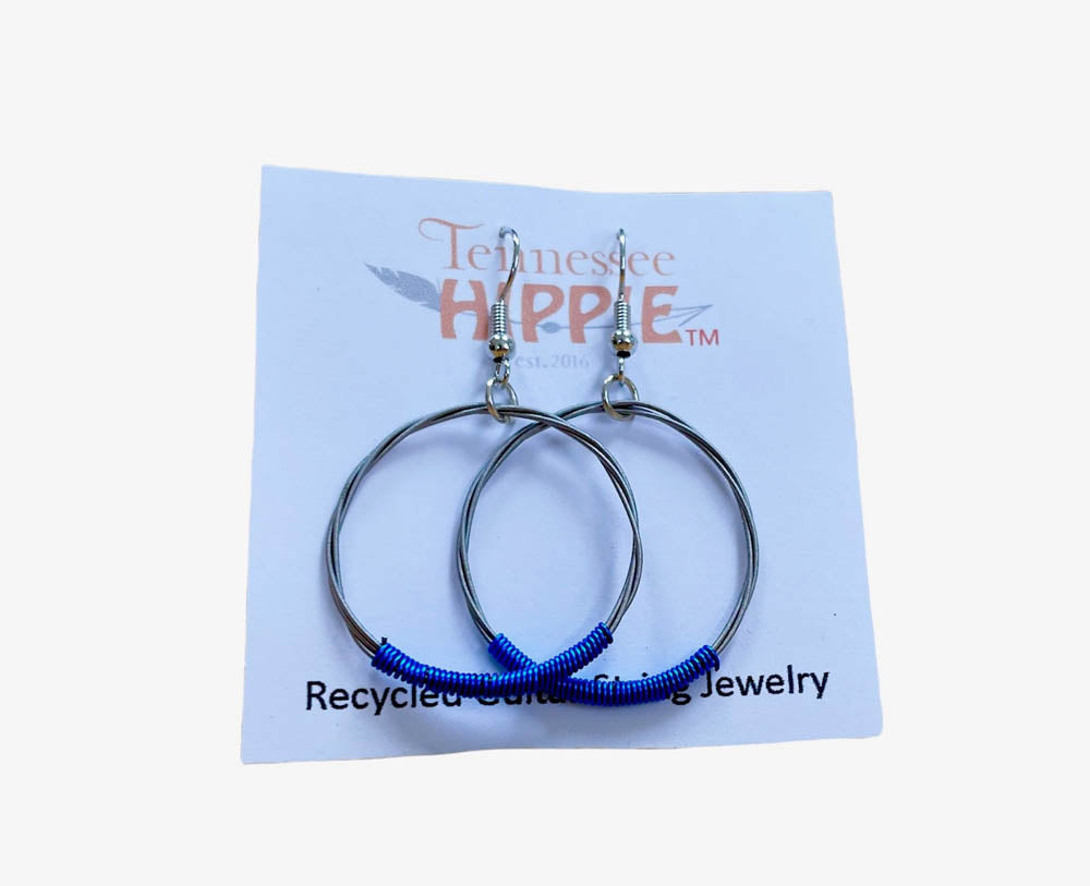 Guitar String Hoops Small