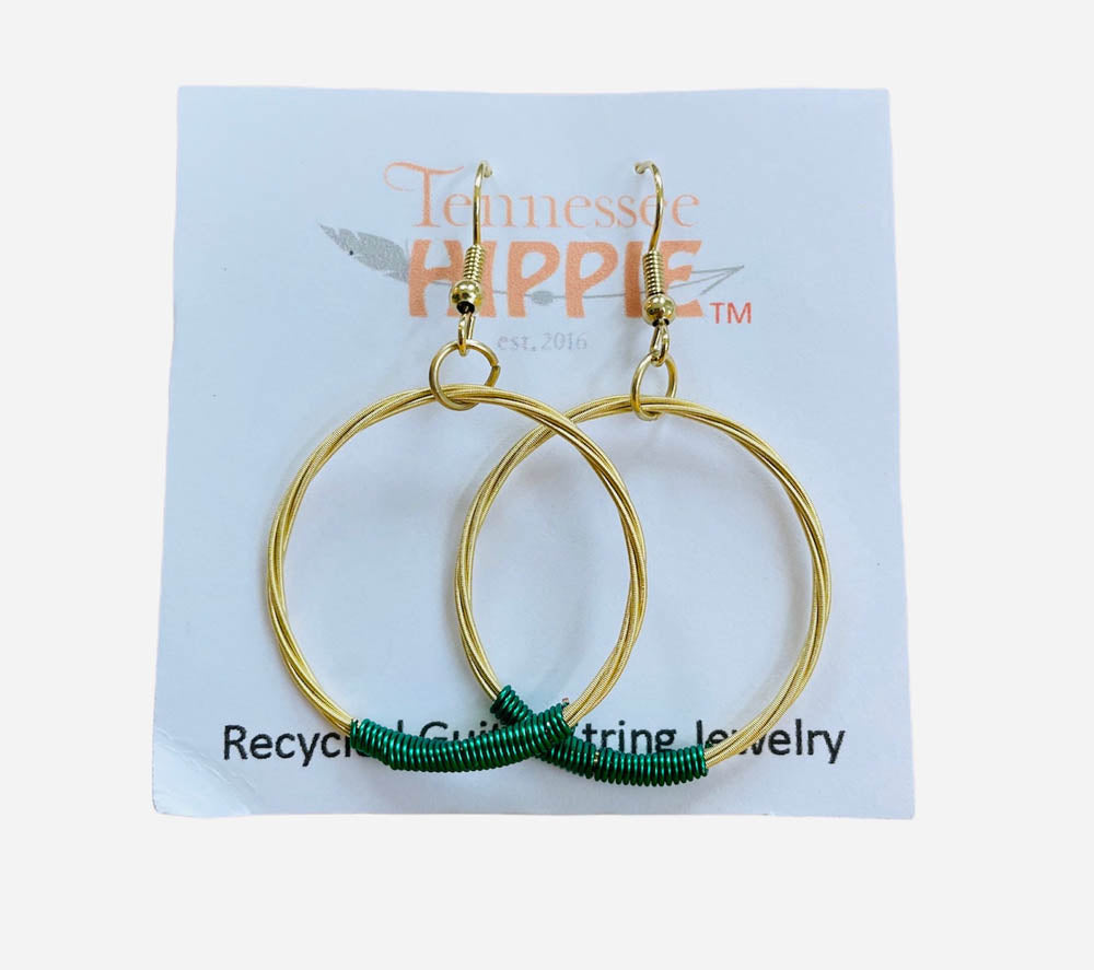 Guitar String Hoops Small