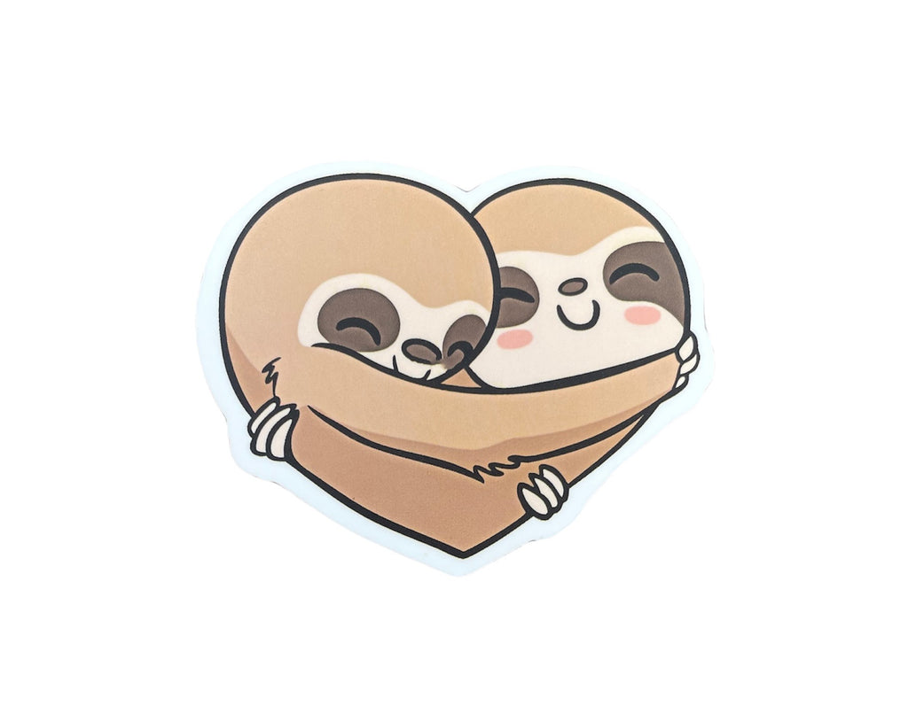Sloth Heart Sticker