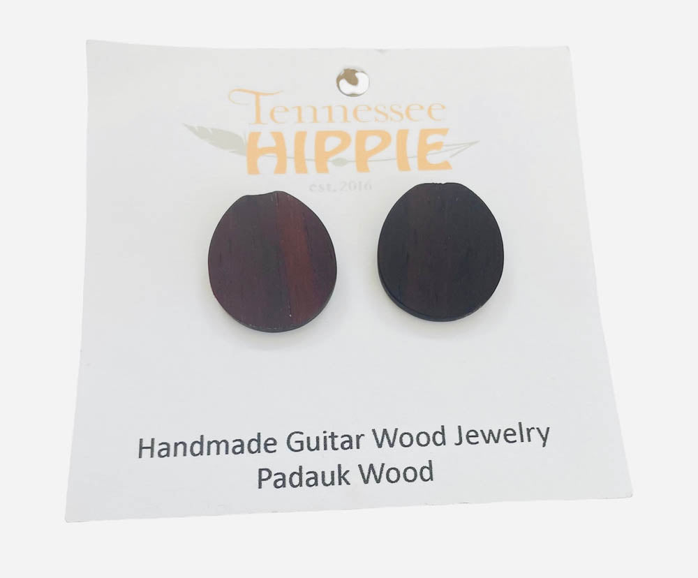 Guitar Wood Earrings